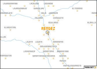 map of Méndez