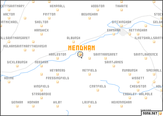 map of Mendham