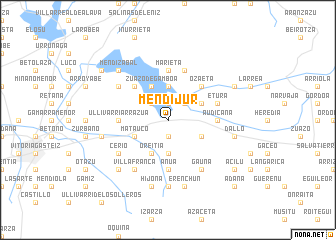 map of Mendijur