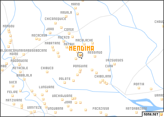 map of Mendima