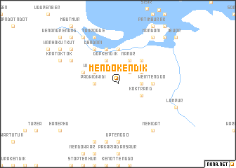 map of Mendokendik