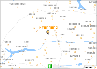map of Mendonça