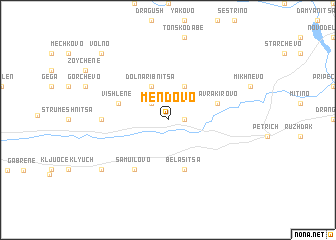 map of Mendovo