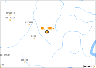 map of Mendua