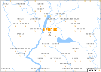 map of Mendua