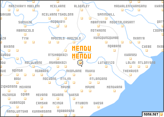 map of Mendu