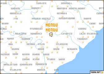 map of Mendu