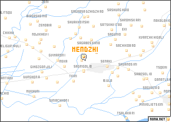 map of Mendzhi