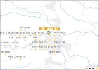 map of Me Neftoaẖ