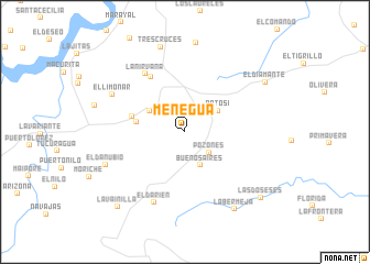 map of Menegua