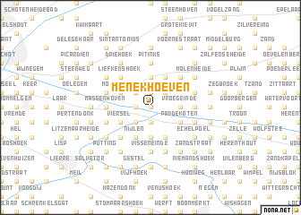 map of Menekhoeven