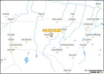 map of Menengai