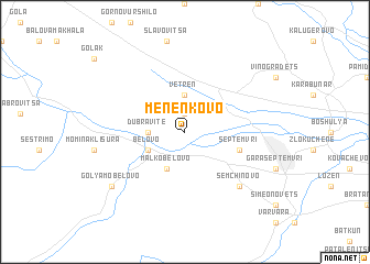 map of Menenkʼovo