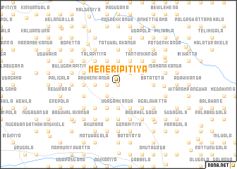 map of Meneripitiya