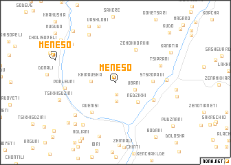 map of Meneso