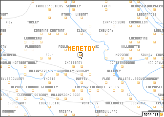 map of Menetoy