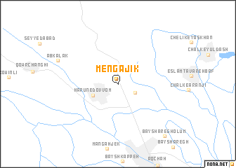 map of Mengajīk