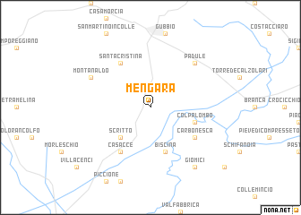 map of Mengara