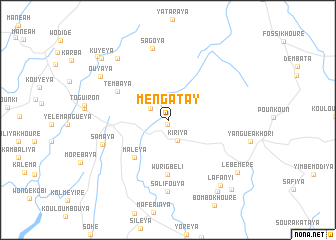 map of Mengatay