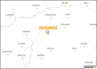 map of Mengbang