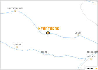 map of Mengchang