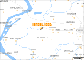 map of Mengelwood