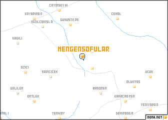 map of Mengensofular