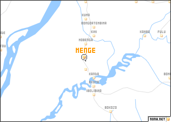 map of Menge