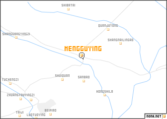 map of Mengguying