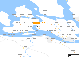 map of Mengino