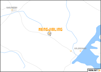 map of Mengjialing