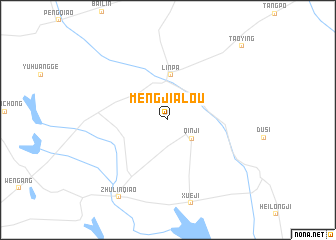 map of Mengjialou