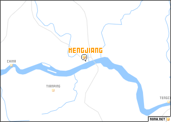 map of Mengjiang