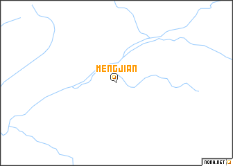 map of Mengjian