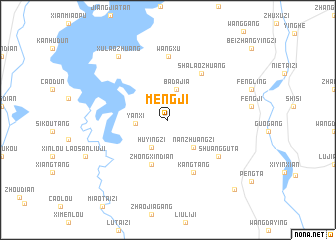 map of Mengji
