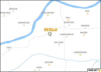 map of Mengji