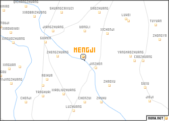 map of Mengji