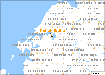 map of Mengkabong