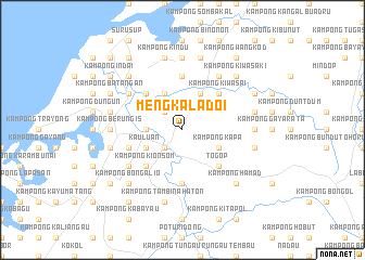 map of Mengkaladoi