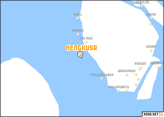 map of Mengkusa