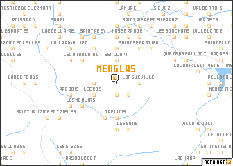 map of Menglas