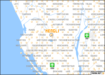 map of Meng-li