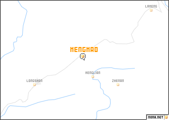 map of Mengmao