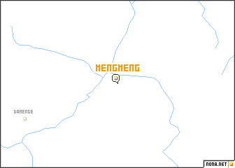 map of Mengmeng