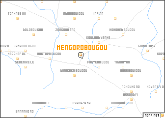 map of Mengorobougou