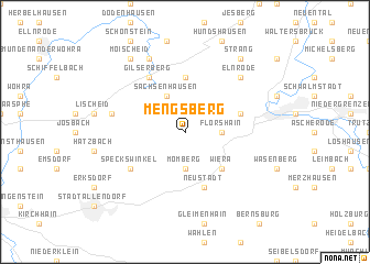 map of Mengsberg