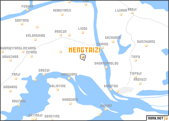 map of Mengtaizi