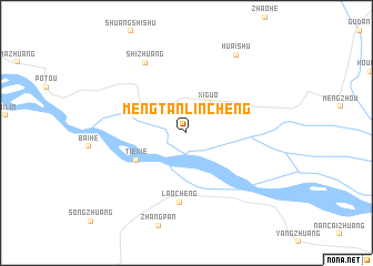 map of Mengtanlincheng