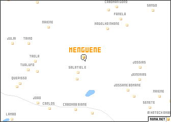 map of Menguene