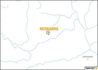 map of Mengwang